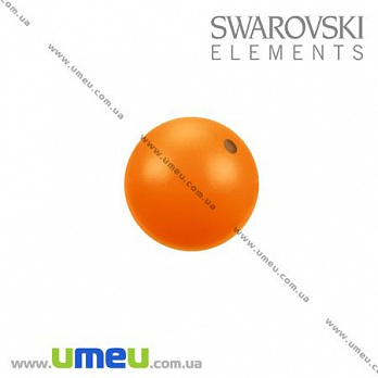 Бусина Swarovski 5810 Neon Orange Pearl, 4 мм, 1 шт (BUS-009876)