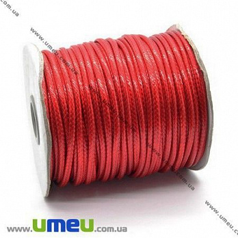 Полиэстеровый шнур, Красный, 3,0 мм, 1 м (LEN-008162)