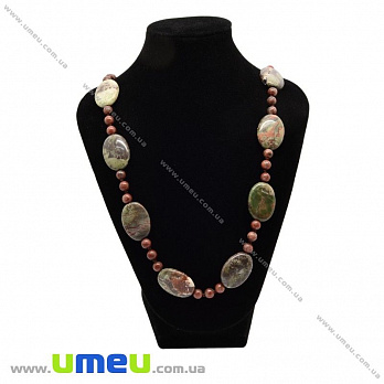 [Архів] Намиста з натурального каменю Яшма, 67 см (BUS-028732)