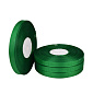 Репсовая лента, 10 мм, 1 моток (33 м), Зеленая (LEN-054851)