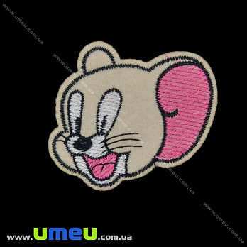 Термоаплікація дитяча Джеррі, 6х5,5 см (APL-035165)