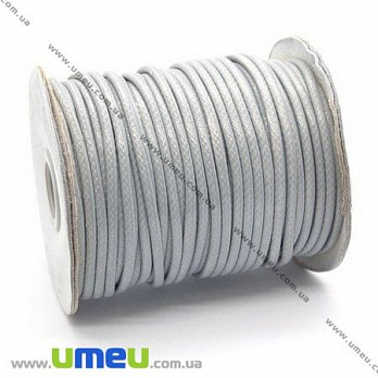 Полиэстеровый шнур, Серый, 3,0 мм, 1 м (LEN-008158)