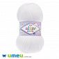 Пряжа Alize Sekerim Bebe 100 г, 320 м, Біла 55 (YAR-047061)