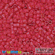 Бисер японский Miyuki Delica 11/0 DB2051, Малиновый неоновый (BIS-045423)