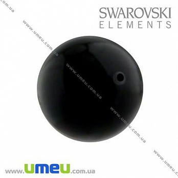 Бусина Swarovski 5810 Mystic Black Pearl 335, 10 мм, 1 шт (BUS-005677)