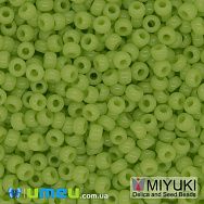 Бісер японський Miyuki круглий RR 11/0 №416, Салатовий (BIS-045619)