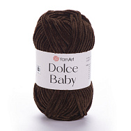 Пряжа YarnArt Dolce Baby 50 г, 85 м, Коричневая 775 (YAR-061632)