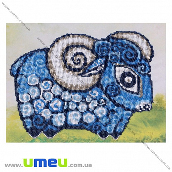 Схема для виш. бісером VDV, Срібний баранчик Т-502, 26х20 см (SXM-029285)