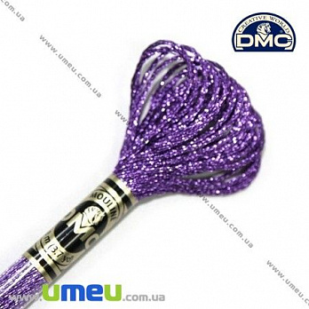 Мулине DMC Jewel E3837, Фиолетовый рубин, Сияние драгоценных камней, 8 м (DMC-006329)