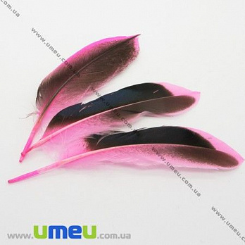 Перья Утиные, Розовые, 10-12 см, 1 уп (10 шт) (PER-005009)