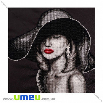 Набір для вишивання бісером VDV, Леді ТН-858, 30х30 см (SXM-032017)