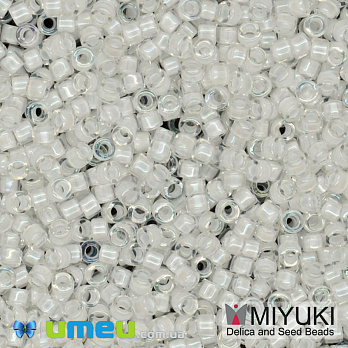 Бісер японський Miyuki Delica 11/0 DB66, Білий (BIS-045219)