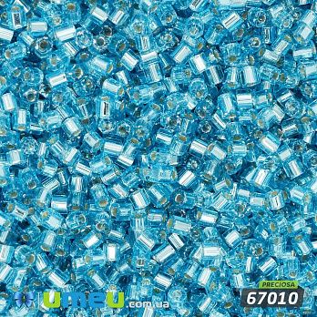 Бісер чеський Рубка 10/0, №67010, Блакитний (BIS-044012)