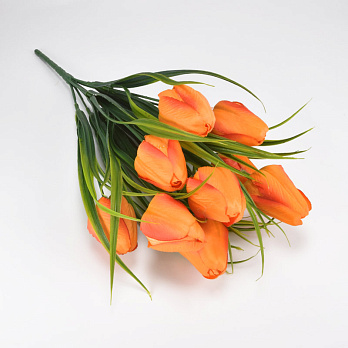 Букет тюльпанів, 45 см, Помаранчевий (DIF-062103)