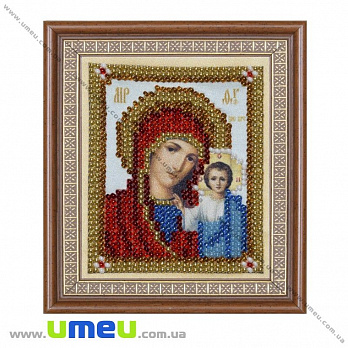 Схема для виш. бісером VDV, Ікона Казанська Т-796, 8х6,5 см (SXM-029419)
