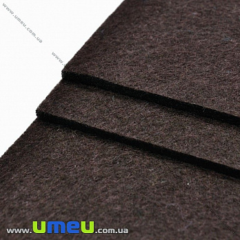 Фетр 2 мм, 20х30 см, 252 Коричневий темний (FLT-027451)