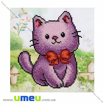 Схема для виш. бісером VDV, Котик Т-480, 17х17 см (SXM-029275)