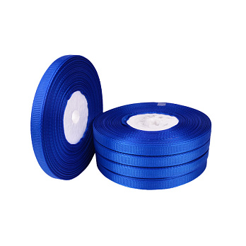 Репсова стрічка, 6 мм, Синя (LEN-054861)