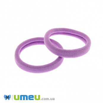 Резинка для волосся мікрофібра, 52 мм, Бузкова (OSN-041711)