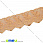 /p10429-kruzhevo-organza-yablochko-40-mm-korichnevoe-svetloe/
