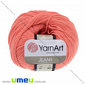 Пряжа YarnArt Jeans 50 г, 160 м, Оранжевая 61 (YAR-025303)