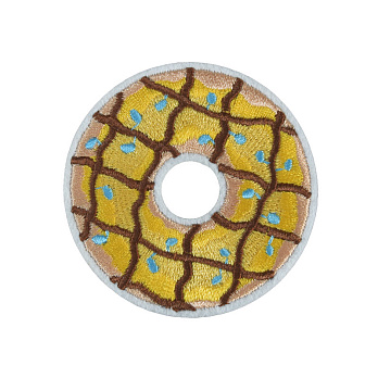 Термоаппликация, Пончик, 6,5 см, Оранжевая (APL-060120) Термоаппликация, Пончик, 6,5 см, Оранжевая (APL-060120)