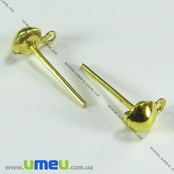 [Архів] Пусети, Золото, 4х13 мм (OSN-002671)
