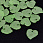 /p54317-busina-akrilovaya-matovaya-listik-16x15-mm-salatovaya/