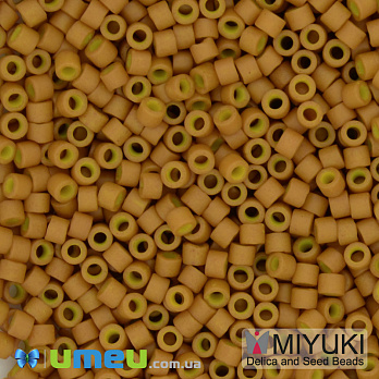 Бісер японський Miyuki Delica 11/0 DB653, Оранжевий темний (BIS-045272)