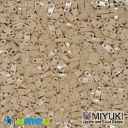 Бісер японський Miyuki QUARTER TILA №593, 5х1,2 мм, Бежевий, 5 г (BIS-046094)