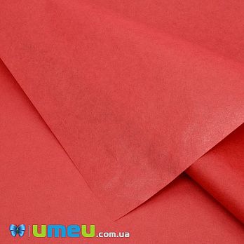 Бумага тишью, Красная, 65х50 см, 1 лист (UPK-039604)