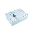 Подарочная коробка Прямоугольная, 23х17х7 см, Голубая (UPK-060603)