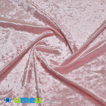 Бархат корейский стрейчевый Мраморный, Розовый, 20х29 см (TKN-040536)