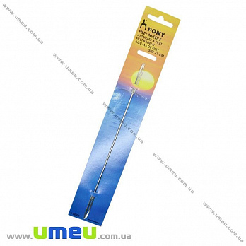 Игла для филейного вязания PONY (Индия) 21 см, 1 шт (UPK-030090)