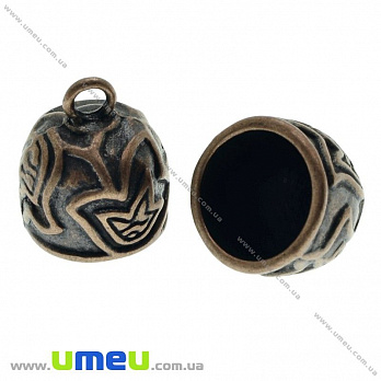 [Архів] Ковпачок металевий, 18х15 мм, Мідь (OBN-022885)