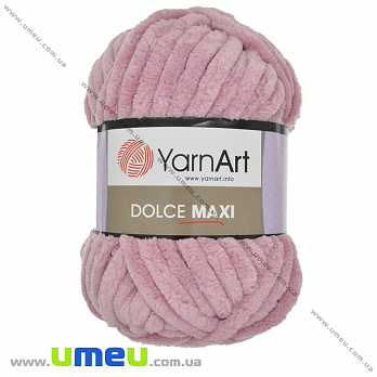 Пряжа YarnArt Dolce Maxi 200 г, 70 м, Розовая (Пыльная роза) 769, 1 моток (YAR-034994)