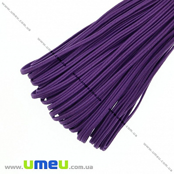 Резинка плоская, Фиолетовая, 2 мм, 1 м (LEN-011053)