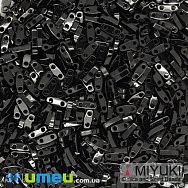 Бісер японський Miyuki QUARTER TILA №401, 5х1,2 мм, Чорний, 5 г (BIS-046088)