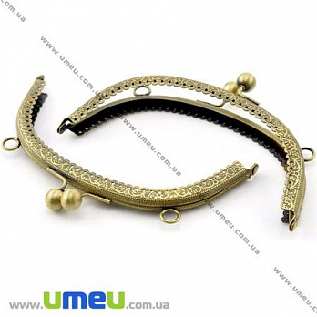 Фермуар металевий, Антична бронза, 16х9 см (BAG-007336)