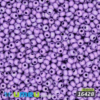 Бісер чеський №829/16428, Фіолетовий, Перламутровий, 10/0 (BIS-043947)