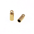 Колпачек из нержавеющей стали, 7,5х2,8 мм, Золото (STL-055527)