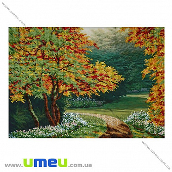 Схема для виш. бісером VDV, Осіння алея Т-183, 37х27 см (SXM-029207)