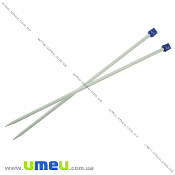 Спицы прямые тефлоновые с заглушкой, 7,0 мм, 35 см, 1 пара (YAR-024573)