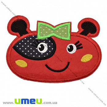 Термоаплікація, Червона, 12х8 см (APL-022342)