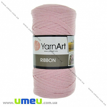 Пряжа YarnArt Ribbon 250 г, 125 м, Розовая 762, 1 моток (YAR-029669)