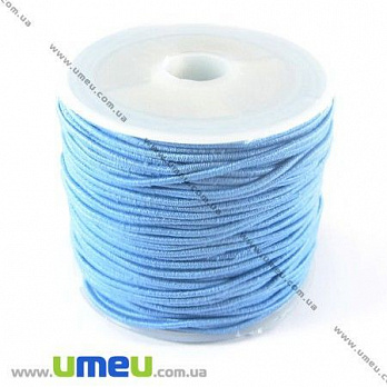 Резинка кругла, Блакитна, 1,0 мм (LEN-003041)