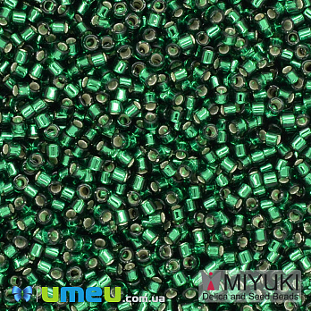 Бісер японський Miyuki Delica 11/0 DB148, Зелений (BIS-039996)