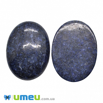 Кабошон нат. камінь Ляпіс Лазуріт, Овал, 40х30 мм (KAB-050552)