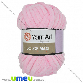 Пряжа YarnArt Dolce Maxi 200 г, 70 м, Розовая 750, 1 моток (YAR-034996)