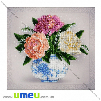 Схема для виш. бісером VDV, Квітковий етюд Т-802, 27,5х26 см (SXM-029320)